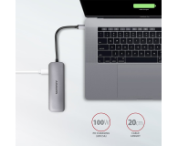 Axagon HMC-5, USB 5Gbps hub, porty 2x USB-A, HDMI 4k/30Hz, SD/mSD - 1353435 - zdjęcie 6